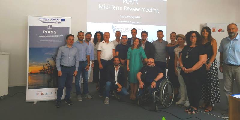 ports mid term review in bari